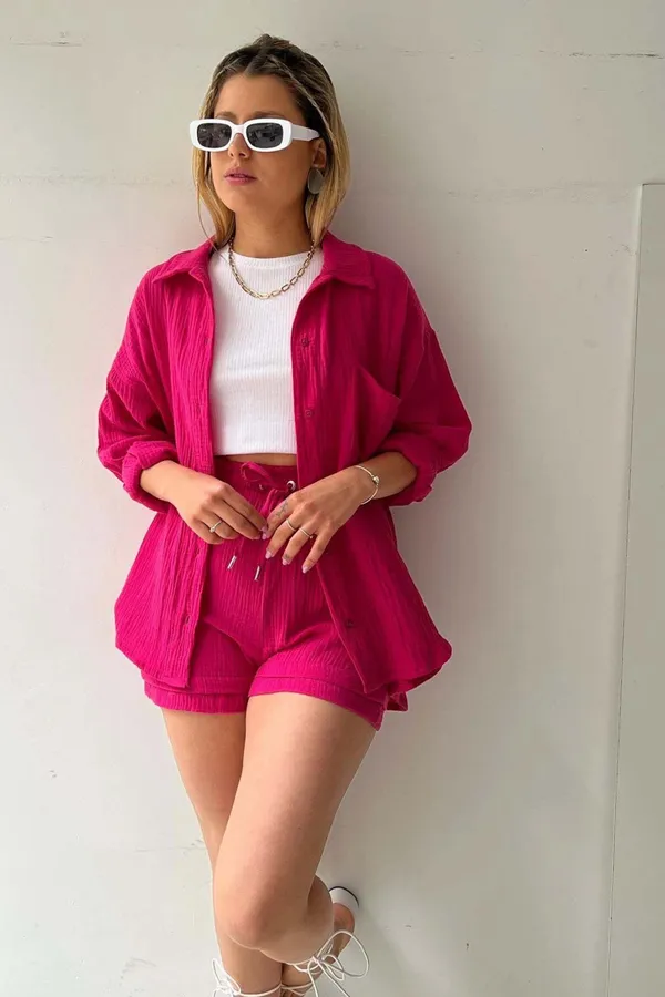 Rose_Red_Cotton_Co-Ord_Set_For_Women