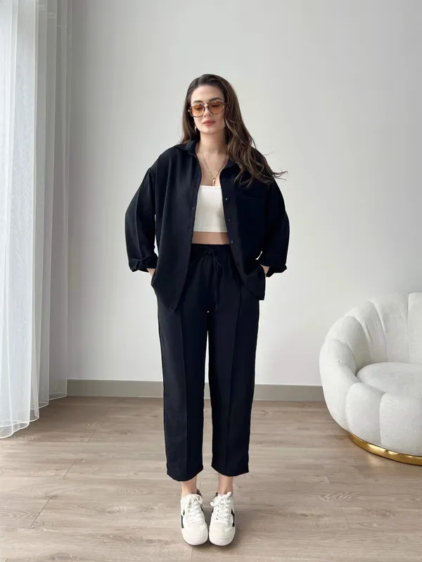 Black_Cotton_Co-Ord_Set_For_Women