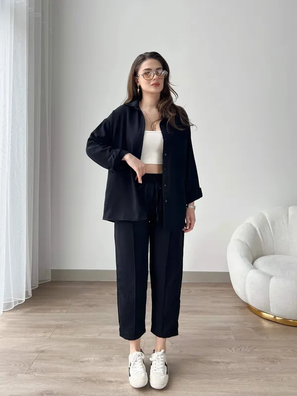 Black_Cotton_Co-Ord_Set_For_Women