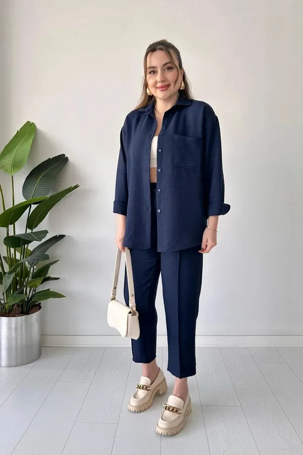 Navy_Blue_Cotton_Co-Ord_Set_For_Women
