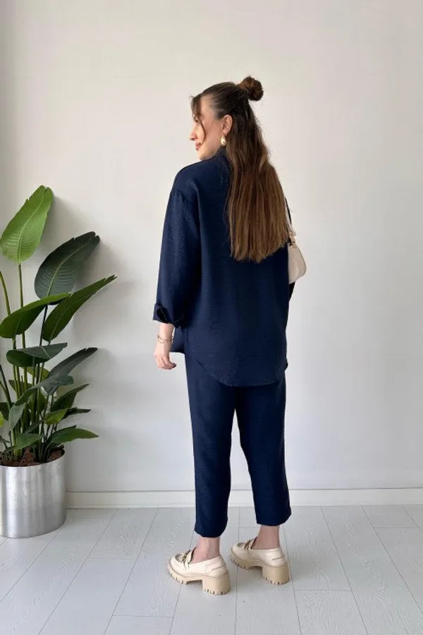 Navy_Blue_Cotton_Co-Ord_Set_For_Women