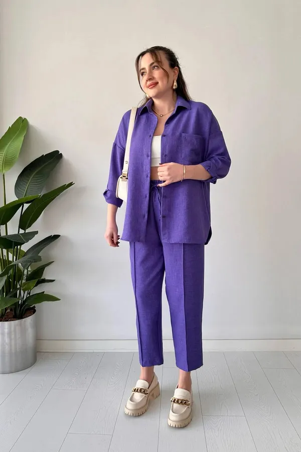 Purple_Cotton_Co-Ord_Set_For_Women