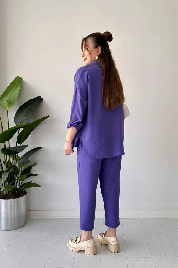Purple_Cotton_Co-Ord_Set_For_Women