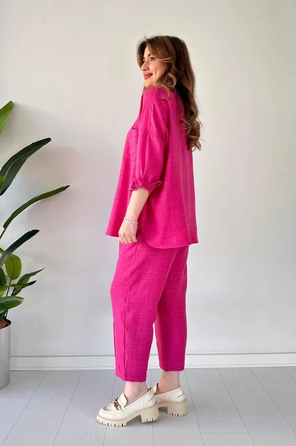 Pink_Cotton_Co-Ord_Set_For_Women