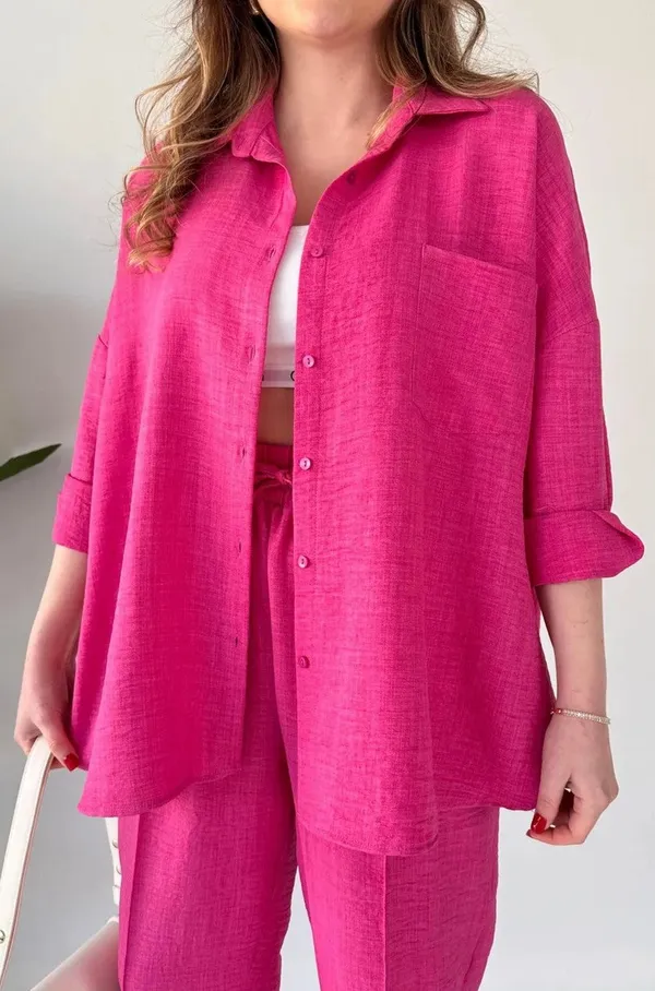 Pink_Cotton_Co-Ord_Set_For_Women