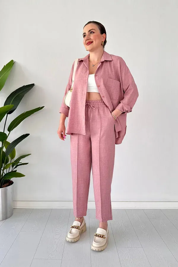 Baby_Pink_Cotton_Co-Ord_Set_For_Women
