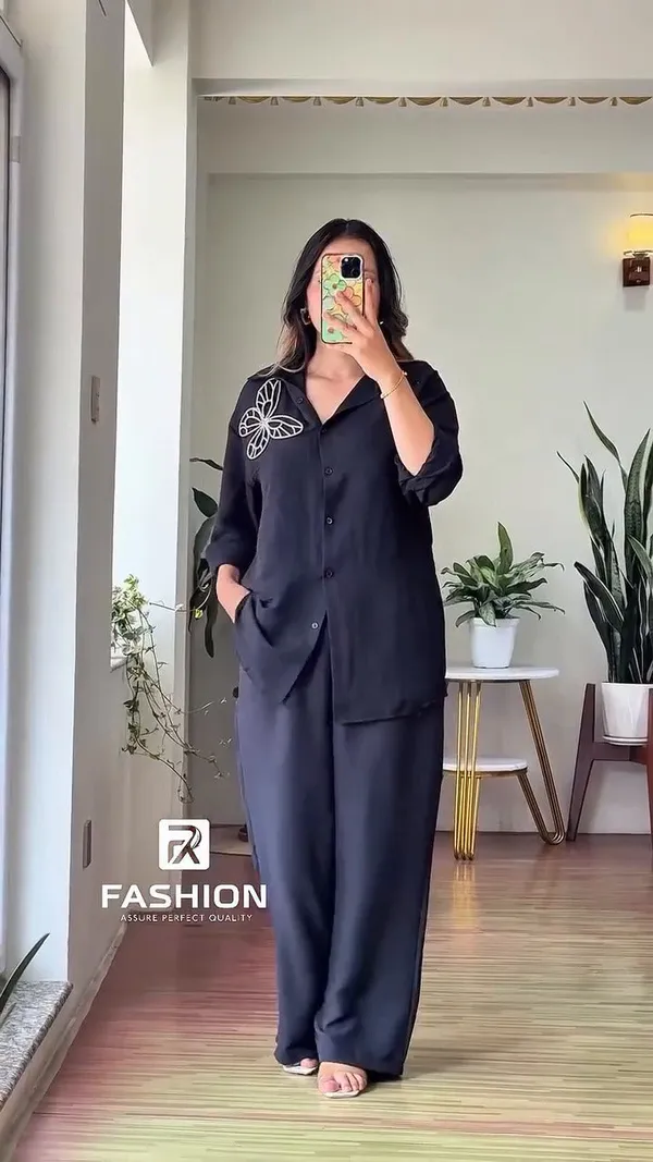 Black_Cotton_Co-Ord_Set_For_Women