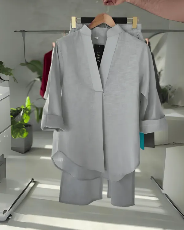 Grey_Cotton_Co-Ord_Set_For_Women