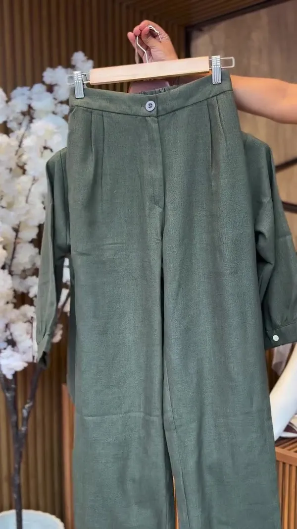 Olive_Green_Cotton_Co-Ord_Set_For_Women