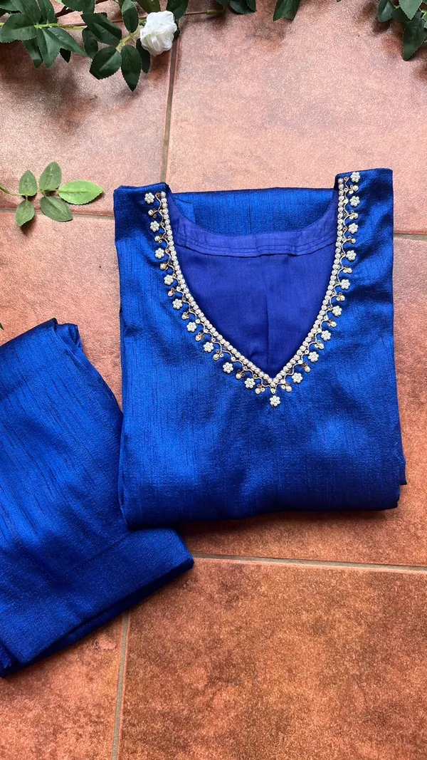 Blue_Cotton_Co-Ord_Set_For_Women