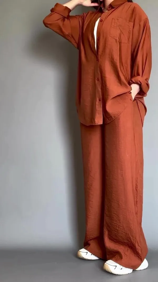 Rust_Cotton_Co-Ord_Set_For_Women