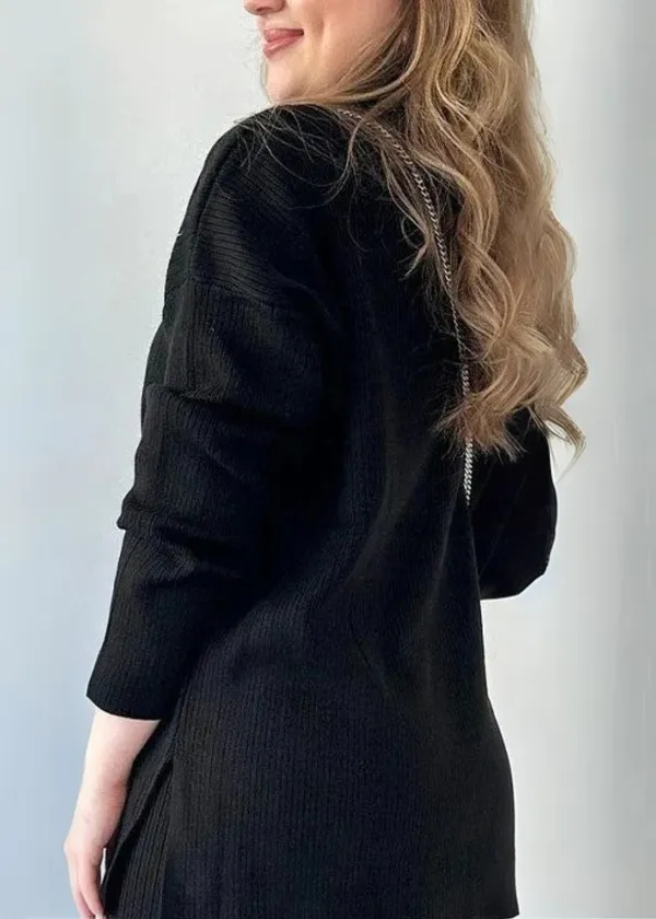 Black_Cotton_V-Neck_Co-Ord_Set_For_Women