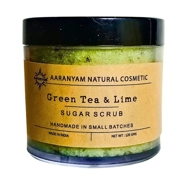Organic_Natural_|_Green_Tea_&_Lime_Refreshing_Sugar_Scrub_Men-Women,_Boys-Girls-120_Grams_Each
