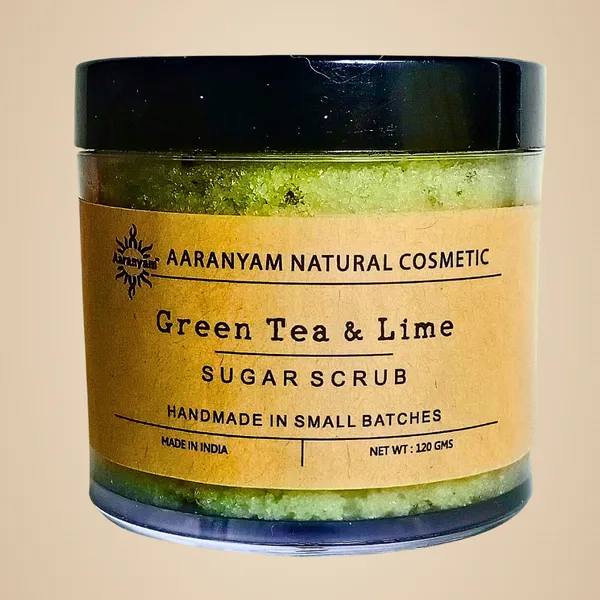 Organic_Natural_|_Green_Tea_&_Lime_Refreshing_Sugar_Scrub_Men-Women,_Boys-Girls-120_Grams_Each
