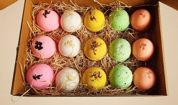 Bath_Bomb_-_Spa_Set_For_Women___Rose,_Calendula,_Oats,_Green_Tea,_Pink_Salt_|Refreshing_Hot_Water_Bath_Hydrating_Moisturizing_Enchanting_Fizzy_Aromatic_Bath_Bomb_(_75_G)_Each_-_Pack_Of_15_Perfect_Hamper_For_Women_Men