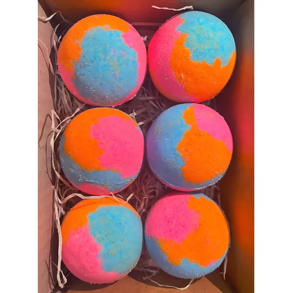 Gift_For_Women-Men-Boys-Girls-Any_Occassion__Bath_Bombs_Pack_Of_6_Pac_X_75_Gms