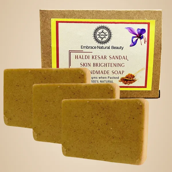 Haldi_Chandan_&_Kesar_Handmade_Bath_Soap_Turmeric,_Sandalwood_&_Saffron_Magic_Soaps_For_Bath_|_Paraben_Free_|_|_Handmade_Soaps_For_Men_&_Women_100_Gms_Each