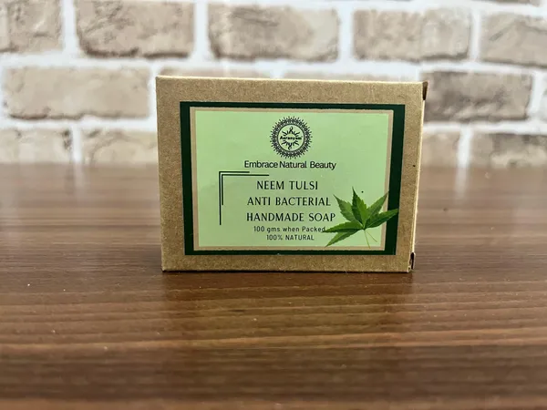 Neem_Tulsi_Ayurvedic_Handmade_Soap__Purify,_Cleanse_&_Refresh_Naturally_(300_Gms_Pack_Of_3)_Neem_Tulsi_-_Anti_Bacterial_Soaps_For_Bath_|_Paraben_Free_|_|_Handmade_Soaps_For_Men_&_Women