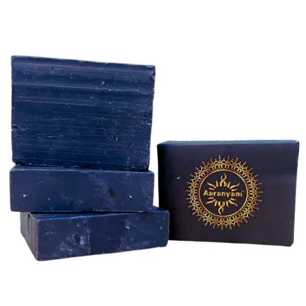 Aaranyam'S_Activated_Charcoal_Soap_:_(Pack_Of_2)_Provides_99.9%_Germ_Protection_And_Deep_Cleanses_Skin_Prepared_Using_Pure_Vegetable_Oils_And_Tea_Tree_Essential_Oil._-_100_Gms_Each