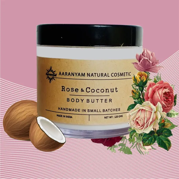Rose_&_Coconut_Body_Butter_Moisturizer_Cream_-_Dry_Skin_Moisturizer_With_Goodness_Of_Shea_Butter_Raw_Cocoa_Butter_-_Body_Cream_-_Winter_Cream_For_Women_&_Men,_120_G