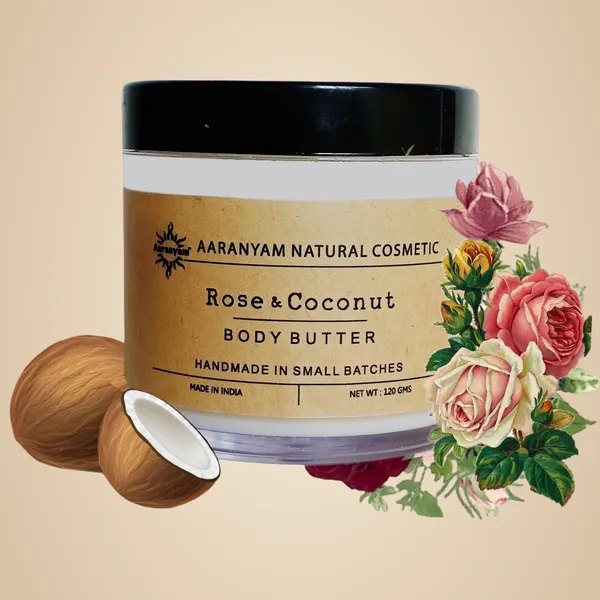 Rose_&_Coconut_Body_Butter_Moisturizer_Cream_-_Dry_Skin_Moisturizer_With_Goodness_Of_Shea_Butter_Raw_Cocoa_Butter_-_Body_Cream_-_Winter_Cream_For_Women_&_Men,_120_G