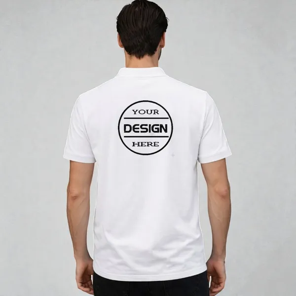 White_premium_half_sleeve_cotton_Polo_T-shirt_for_men