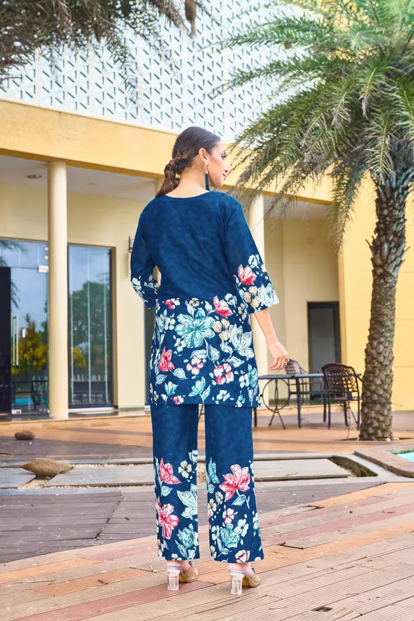 Chic_Festive_Cotton_Co-ord_Set_–_Designer_V-Neck_Top_&_Printed_Pants
