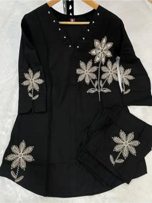 Chic_Multi-Embroidered_Rayon_Co-Ords_Set