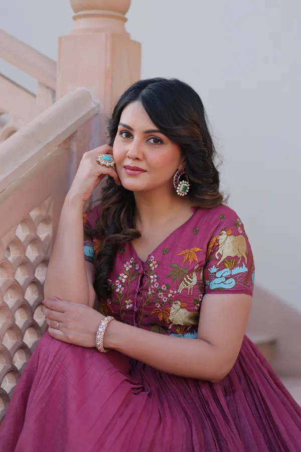 Chinnon_Silk_Embroidered_Festive_Gown_with_Sequins_Work_&_Dupatta