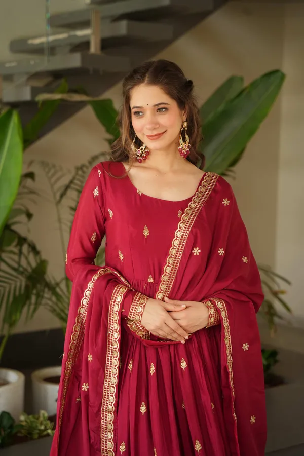 Chinnon_Silk_Embroidered_Festive_Gown_with_Sequins_Work_&_Dupatta
