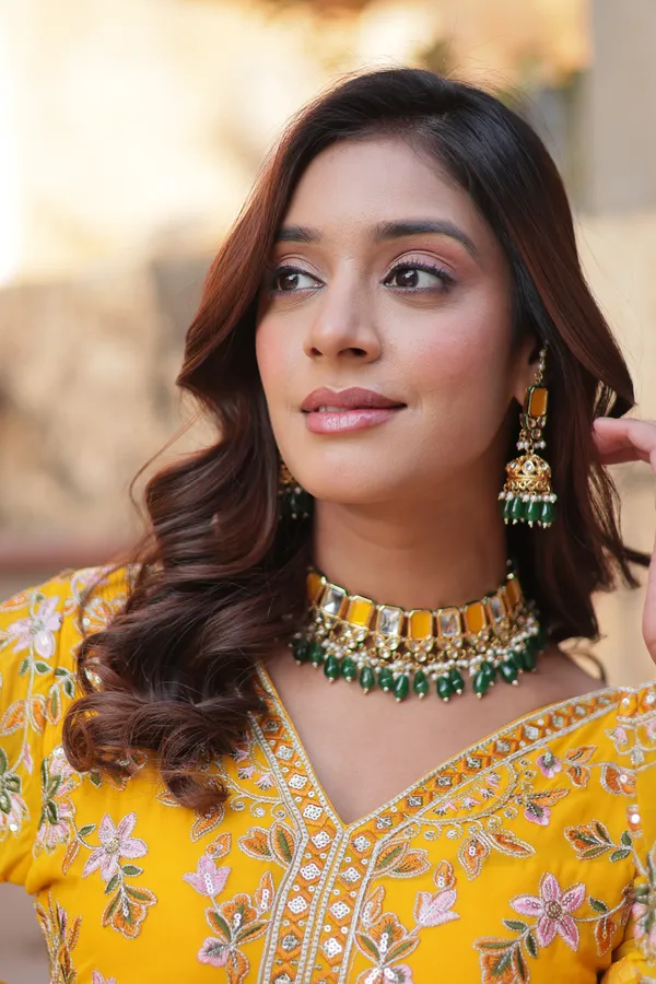 Classic_Faux_Blooming_V-Neck_Gown_with_Zari_Sequins_Embroidery_&_Dupatta