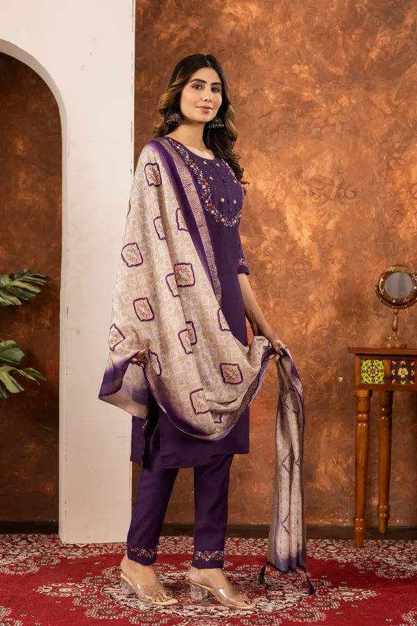 Elegant_Marina_Cotton_Straight_Kurti_Pant_Dupatta_Set_with_Hand_Embroidery