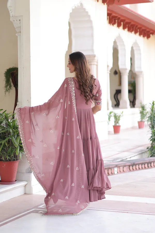Copper_Rose_Ultra-Flared_12-Meter_Faux_Blooming_Gown_With_Heavy_Sequins_Work_&_Dupatta_For_Women