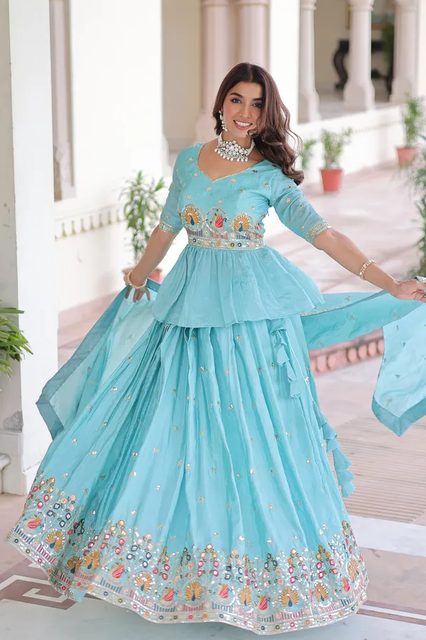 Jeans_Blue_Gold_Crush_Designer_Lehenga_Choli_With_Heavy_Sequins_Embroidery_&_Dupatta_For_Women