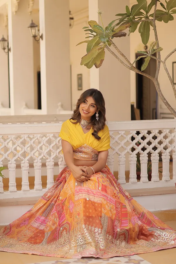 Heavy_Vichitra_Silk_Thread_&_Sequins_Lehenga_with_Embroidered_Dupatta