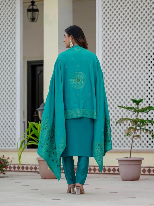 Royal_Sequins_Roman_Cotton_Kurti_Pant_Dupatta_Set