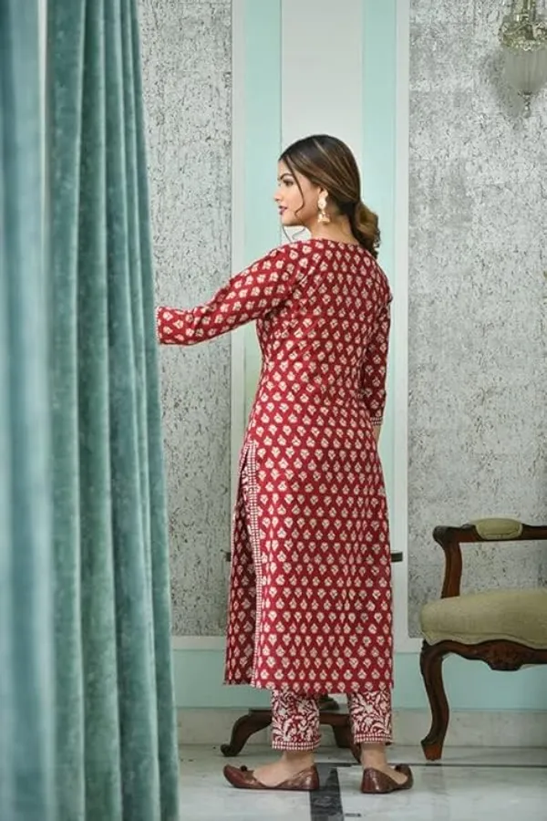 Pure_Cotton_Kurta_With_Pant_&_Dupatta