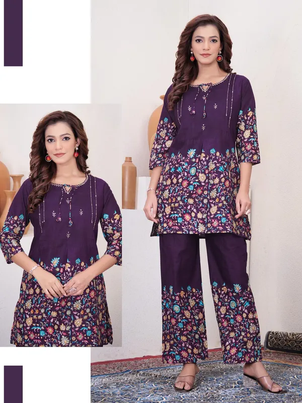 Premium_Designer_Festive_Cotton_Co-ord_Set_–_Printed_Top_&_Matching_Bottom_with_Comfortable_Fit