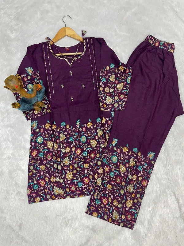 Premium_Designer_Festive_Cotton_Co-ord_Set_–_Printed_Top_&_Matching_Bottom_with_Comfortable_Fit
