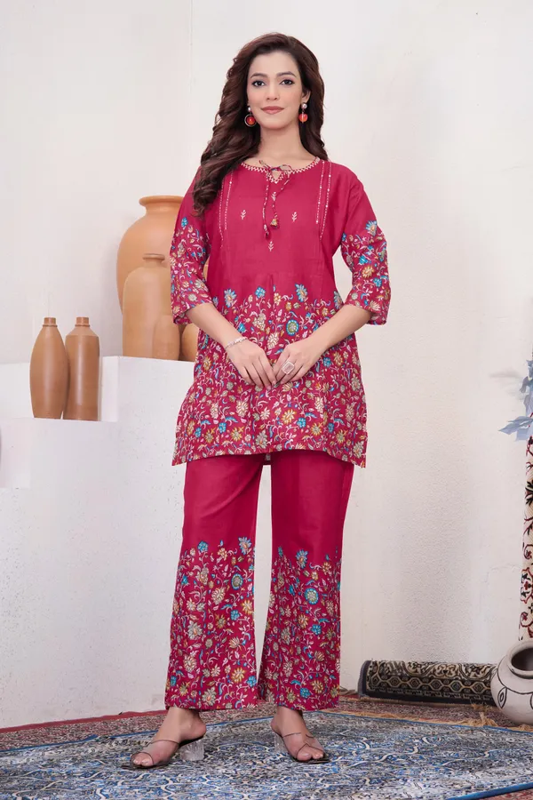 Premium_Designer_Festive_Cotton_Co-ord_Set_–_Printed_Top_&_Matching_Bottom_with_Comfortable_Fit