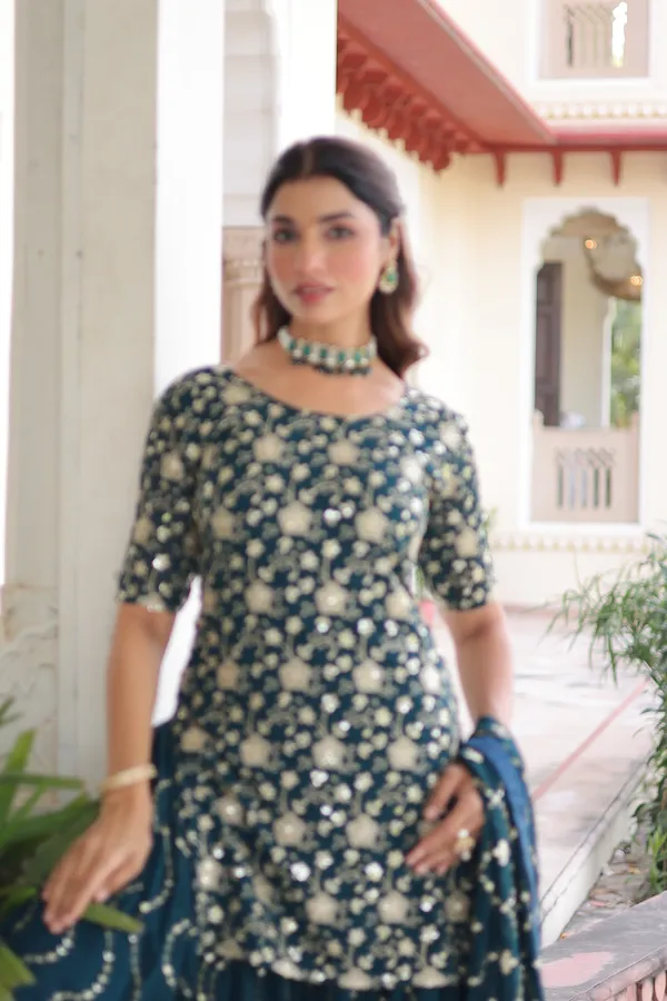 Sequins_Embroidered_Faux_Georgette_Top-Sharara-Dupatta_Festive_Set
