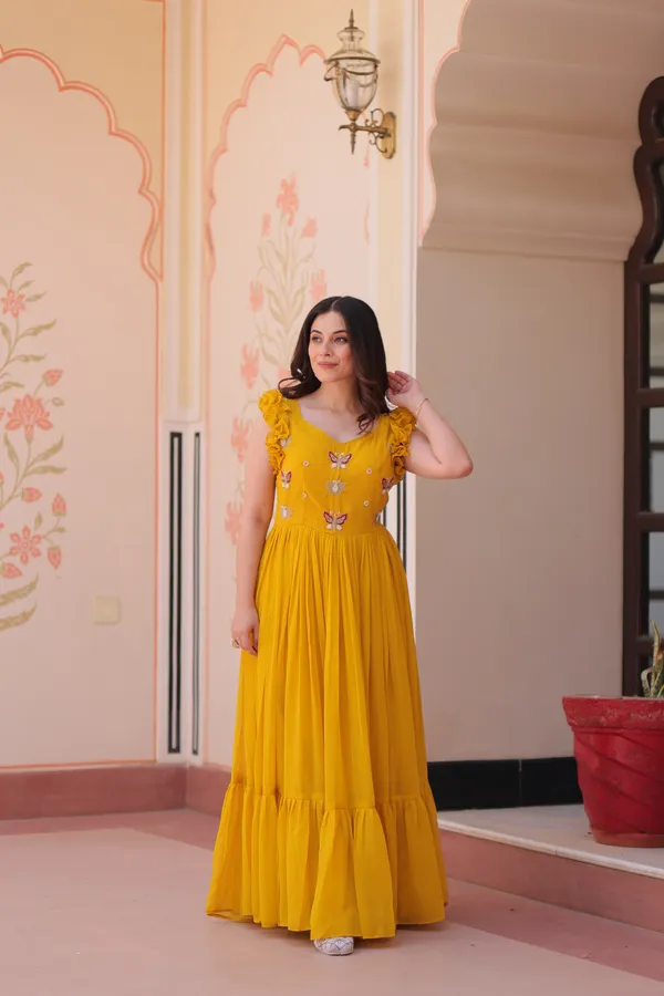 Statement_Sleeveless_Faux_Blooming_Gown_with_Double_Frill_Stitch_&_Heavy_Embroidery
