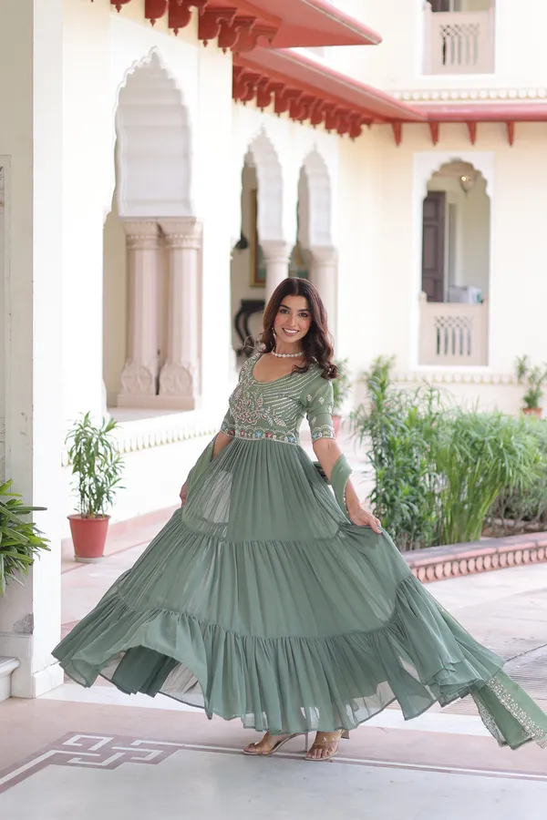 Ultra-Flared_12-Meter_Faux_Blooming_Gown_with_Heavy_Sequins_Work_&_Dupatta
