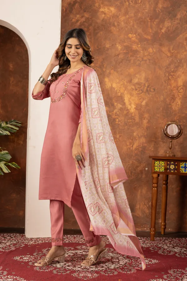 Elegant_Marina_Cotton_Straight_Kurti_Pant_Dupatta_Set_with_Hand_Embroidery
