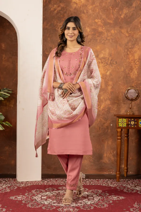 Elegant_Marina_Cotton_Straight_Kurti_Pant_Dupatta_Set_with_Hand_Embroidery