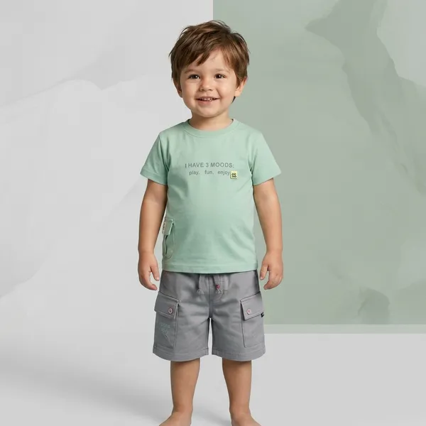 Mint_Green_And_Grey_Cotton_Graphic_Print_T-Shirt_And_Shorts_Set_For_Boys