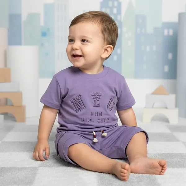 Purple_Cotton_Relaxed_Fit_T-Shirt_And_Shorts_Set_For_Boys