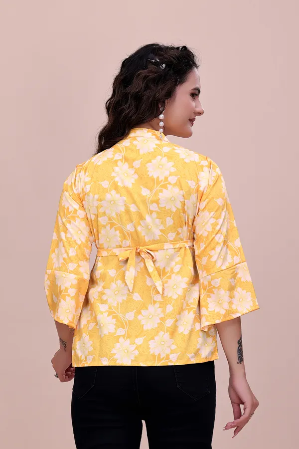 Yellow_The_Modern_Meadow_Notched-Collar_Top_Tunic_For_Women