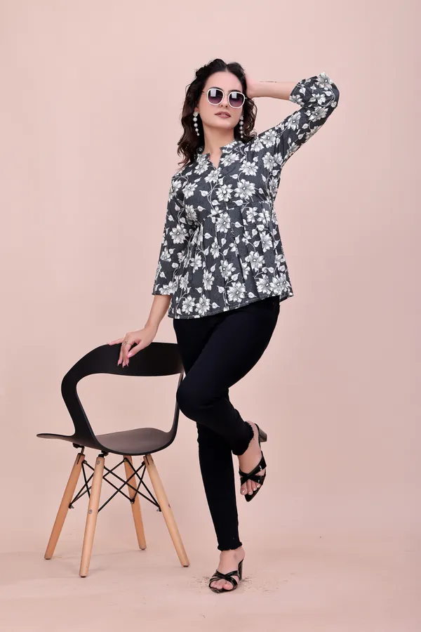 Black_The_Modern_Meadow_Notched-Collar_Top_Tunic_For_Women