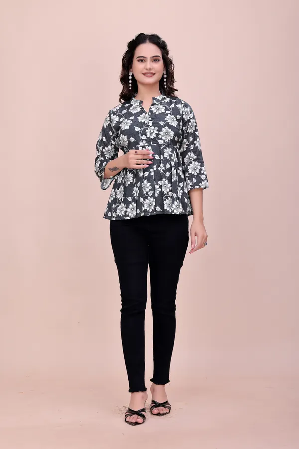 Black_The_Modern_Meadow_Notched-Collar_Top_Tunic_For_Women
